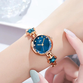 модна блестяща кристална звездна гривна дамска дамска кварцова гривна ръчен часовник