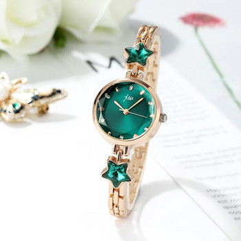 модна блестяща кристална звездна гривна дамска дамска кварцова гривна ръчен часовник
