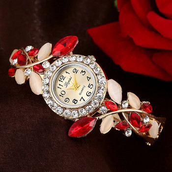 Γυναικεία ρολόγια Κορυφαίας επωνυμίας Πολυτελή διαμάντια βραχιόλια ρολόι καρπού Γυναικεία ατσάλινα βραχιόλια φορέματα Κομψά γυναικεία ρολόγια δώρα Montre Femme
