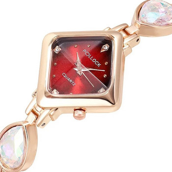 UTHAI W50 Часовник за жени Оригинален оригинален диамант Корейска версия Дамски модни кварцови часовници Момиче Гривна Ръчен часовник