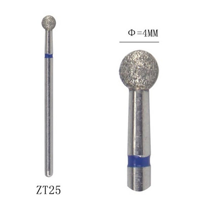 Deimantiniai nagų grąžtai, 3/32 colio odelių antgalis nagų gręžimui, nagų gręžimo antgalis, manikiūro pedikiūro valiklis akriliniams geliniams nagams