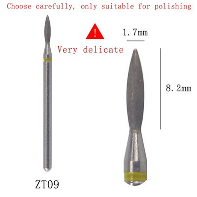 Deimantiniai nagų grąžtai, 3/32 colio odelių antgalis nagų gręžimui, nagų gręžimo antgalis, manikiūro pedikiūro valiklis akriliniams geliniams nagams