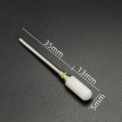 Keraminio karbido nagų grąžtas, sukamasis grąžtas, frezavimo nagų pjovimo antgalis, elektrinis gręžtuvas, skirtas manikiūro pedikiūro įrankiams