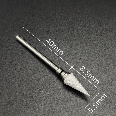 Keraminio karbido nagų grąžtas, sukamasis grąžtas, frezavimo nagų pjovimo antgalis, elektrinis gręžtuvas, skirtas manikiūro pedikiūro įrankiams