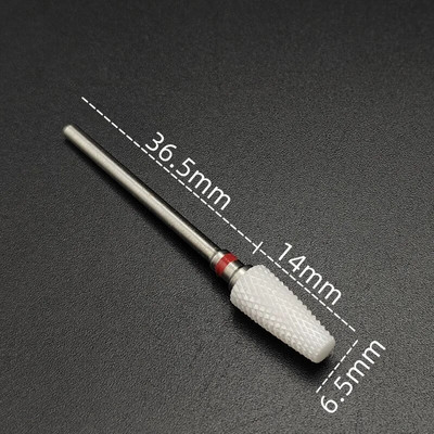 Keraminio karbido nagų grąžtas, sukamasis grąžtas, frezavimo nagų pjovimo antgalis, elektrinis gręžtuvas, skirtas manikiūro pedikiūro įrankiams