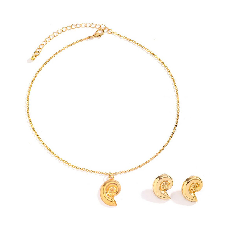 Suurepärased lihtsad pisikesed tigude ripatsiga kaelakee kaelakee kõrvarõngad naistele Vintage õhuke kett puhkuse Y2K ehtekomplekt