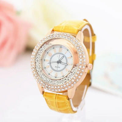 2023. aasta liivakellaidee, loominguline naiste mood, valge kvartskivist kellad, tippbrändi luksuslik vabaajakell, naiste kleit, käekell