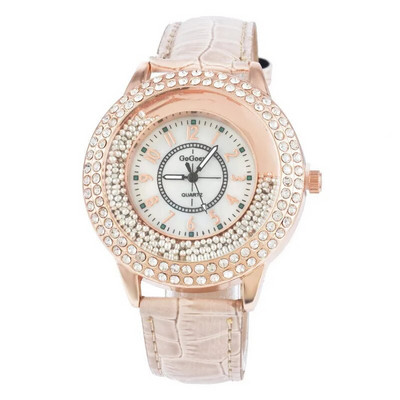 2023. aasta liivakellaidee, loominguline naiste mood, valge kvartskivist kellad, tippbrändi luksuslik vabaajakell, naiste kleit, käekell