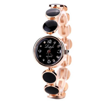 Γυναικείο ρολόι βραχιόλι 2021 Γυναικείο ρολόι με ζώνη από στρας από ατσάλι Γυναικείο ρολόι με στρογγυλό καντράν Γυναικείο ρολόι Quartz Movement Γυναικείο ρολόι Δώρο