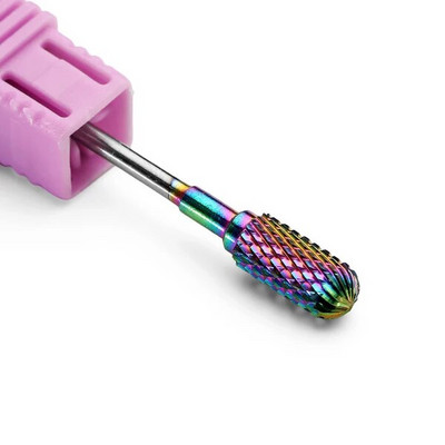 29 tipo nagų grąžtai, skirti elektriniam gręžtuvui, manikiūro aparatui, vaivorykštės volframo karbido keraminės frezavimo pjaustyklės nagų dildės