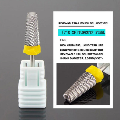 2023 UUS volframist terasest küünepuuride freeslõikur küünelaki liimi eemaldamiseks UV-geel-lakiga küünepuuride tarvik