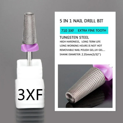 2023 UUS volframist terasest küünepuuride freeslõikur küünelaki liimi eemaldamiseks UV-geel-lakiga küünepuuride tarvik