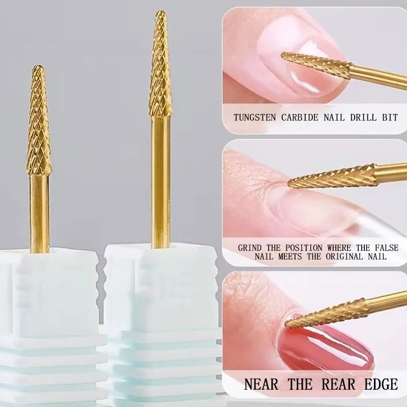 2023 UUS volframist terasest küünepuuride freeslõikur küünelaki liimi eemaldamiseks UV-geel-lakiga küünepuuride tarvik