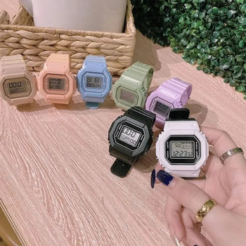 Ψηφιακά ρολόγια χειρός Τετράγωνα Γυναικεία Ανδρικά Ρολόγια Αθλητικά Ηλεκτρονικό ρολόι καρπού σιλικόνης Παιδικό ρολόι Reloj Mujer Clocks Dropshipping