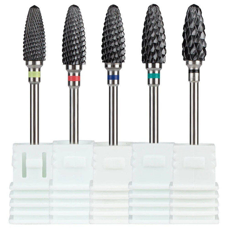 Κεραμικό φρέζα για τρυπάνια νυχιών μανικιούρ Feecy ηλεκτρικές μύτες λείανσης λίμας νυχιών Mill Cutter Burr Nail Art Αξεσουάρ