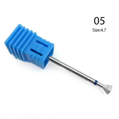 Karbiidist freeslõikur maniküür küünepuurid Elektrilised küüneviilid Sinised lihvimisotsad Freesid Lõikeriistad Küünekunsti tööriistad Aksessuaarid