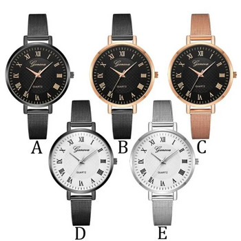 Дамски часовници от най-добрата марка луксозен ретро моден ежедневен кварцов аналогов ръчен женски часовник от неръждаема стомана montre femme F65