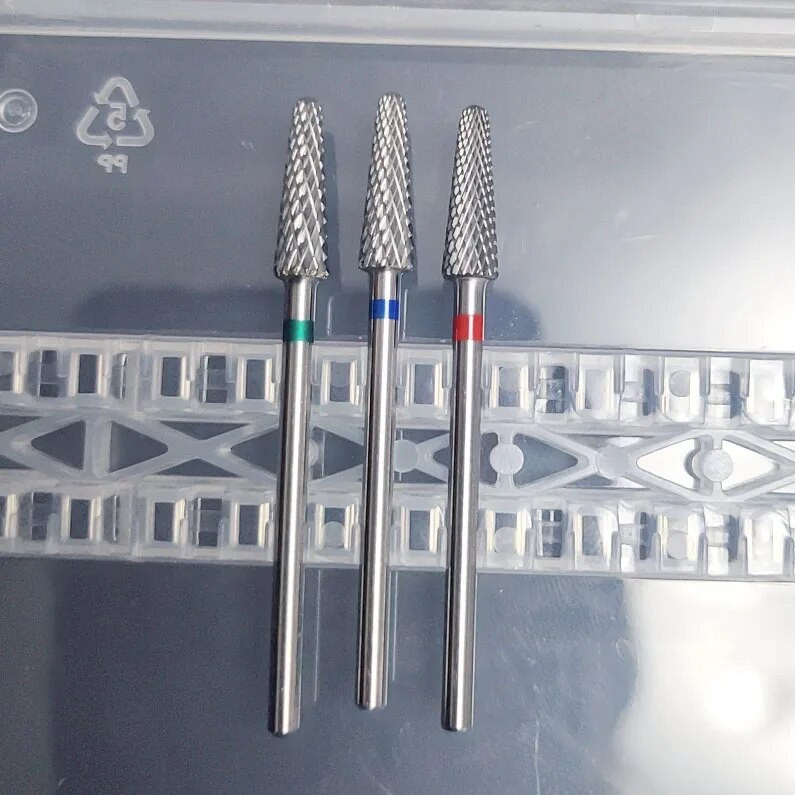 1vnt karbido nagų grąžtas Elektrinis manikiūro grąžtas Frezavimo pjovimo pjovimo aparatas Nagų dildės Grąžtai Pedikiūro įrankiai