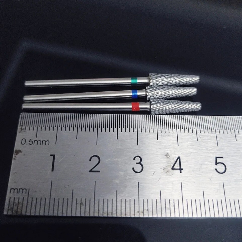 1vnt karbido nagų grąžtas Elektrinis manikiūro grąžtas Frezavimo pjovimo pjovimo aparatas Nagų dildės Grąžtai Pedikiūro įrankiai