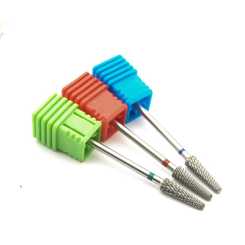 1vnt karbido nagų grąžtas Elektrinis manikiūro grąžtas Frezavimo pjovimo pjovimo aparatas Nagų dildės Grąžtai Pedikiūro įrankiai