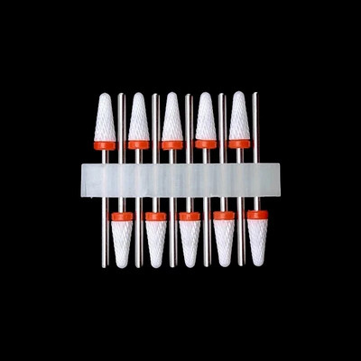 10 keraamilist puurit, freesid, pöörleva küünelaki lihvimismasina tarvikud, ülevoolu eemaldamise tööriista tarvikud