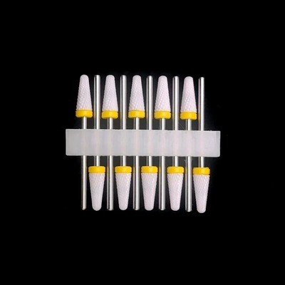 10 keraamilist puurit, freesid, pöörleva küünelaki lihvimismasina tarvikud, ülevoolu eemaldamise tööriista tarvikud