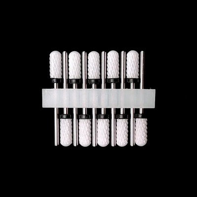 10 keraamilist puurit, freesid, pöörleva küünelaki lihvimismasina tarvikud, ülevoolu eemaldamise tööriista tarvikud