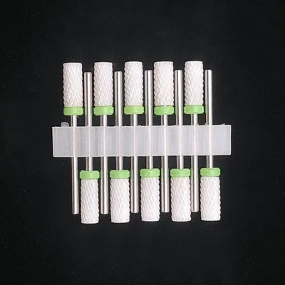 10 keraamilist puurit, freesid, pöörleva küünelaki lihvimismasina tarvikud, ülevoolu eemaldamise tööriista tarvikud