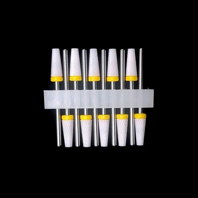 10 keraamilist puurit, freesid, pöörleva küünelaki lihvimismasina tarvikud, ülevoolu eemaldamise tööriista tarvikud