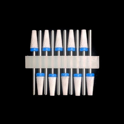 10 keraamilist puurit, freesid, pöörleva küünelaki lihvimismasina tarvikud, ülevoolu eemaldamise tööriista tarvikud