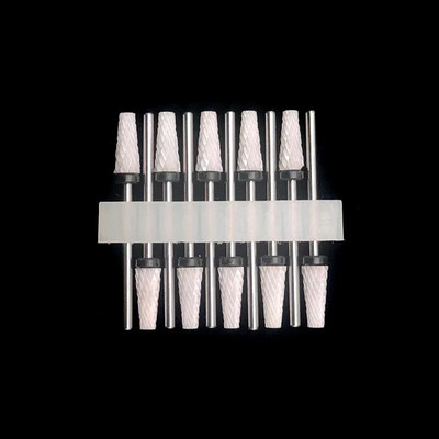 10 keraamilist puurit, freesid, pöörleva küünelaki lihvimismasina tarvikud, ülevoolu eemaldamise tööriista tarvikud