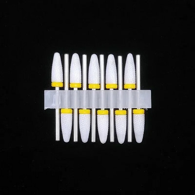 10 keraamilist puurit, freesid, pöörleva küünelaki lihvimismasina tarvikud, ülevoolu eemaldamise tööriista tarvikud