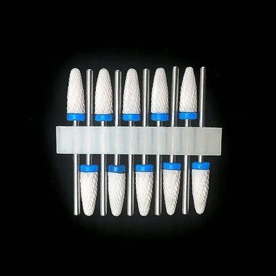 10 keraamilist puurit, freesid, pöörleva küünelaki lihvimismasina tarvikud, ülevoolu eemaldamise tööriista tarvikud