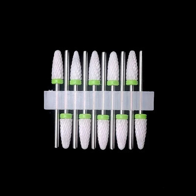 10 keraamilist puurit, freesid, pöörleva küünelaki lihvimismasina tarvikud, ülevoolu eemaldamise tööriista tarvikud