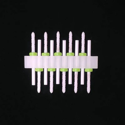 10 keraamilist puurit, freesid, pöörleva küünelaki lihvimismasina tarvikud, ülevoolu eemaldamise tööriista tarvikud