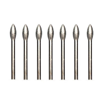 7pc/set Glodalo Svrdla za nokte Korund Rotacijski stroj za manikuru za manikuru noktiju Pribor Alati