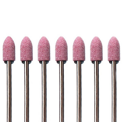 7pc/set Glodalo Svrdla za nokte Korund Rotacijski stroj za manikuru za manikuru noktiju Pribor Alati