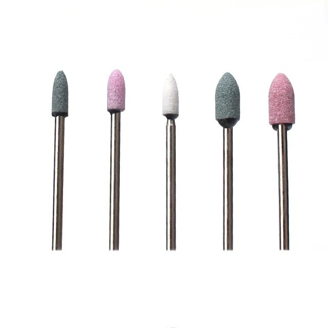 7pc/set Glodalo Svrdla za nokte Korund Rotacijski stroj za manikuru za manikuru noktiju Pribor Alati