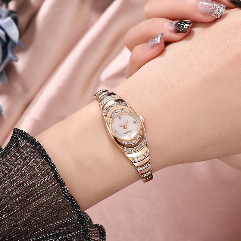 Γυναικείο ρολόι Γυναικείο ρολόι πολυτελείας μόδας Γυναικείο ρολόι επώνυμα Γυναικείο ρολόι χειρός χαλαζία Classic Silver Simple Femme Steel Band relogio feminino