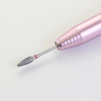 Ηλεκτρικό τρυπάνι μανικιούρ βολφραμίου Nail Drill Bit Electric Nail Mills Cutter για Μηχανή Μανικιούρ Νυχιών Αξεσουάρ