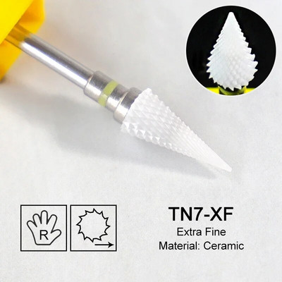 Keraminis frezavimo pjaustytuvas Liepsnos karbido nagų grąžtai rožinės spalvos gelio nuėmiklis Elektriniai grąžtai Poliravimas Nulupimas Nagų dailės įrankiai