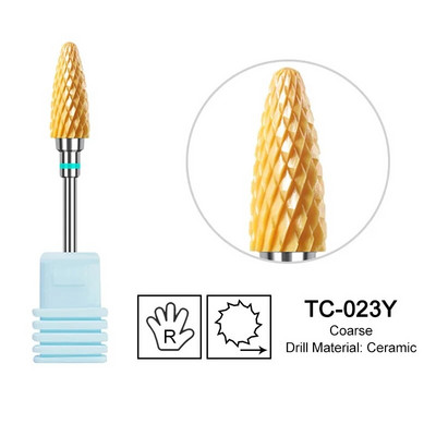 Keraminis frezavimo pjaustytuvas Liepsnos karbido nagų grąžtai rožinės spalvos gelio nuėmiklis Elektriniai grąžtai Poliravimas Nulupimas Nagų dailės įrankiai