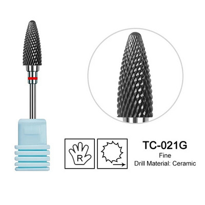 Keraminis frezavimo pjaustytuvas Liepsnos karbido nagų grąžtai rožinės spalvos gelio nuėmiklis Elektriniai grąžtai Poliravimas Nulupimas Nagų dailės įrankiai