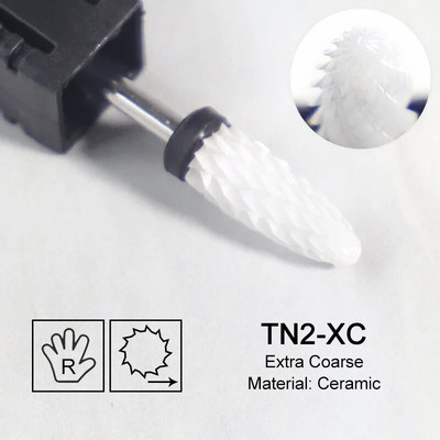 Keraminis frezavimo pjaustytuvas Liepsnos karbido nagų grąžtai rožinės spalvos gelio nuėmiklis Elektriniai grąžtai Poliravimas Nulupimas Nagų dailės įrankiai