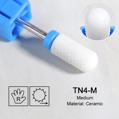 Keraminis frezavimo pjaustytuvas Liepsnos karbido nagų grąžtai rožinės spalvos gelio nuėmiklis Elektriniai grąžtai Poliravimas Nulupimas Nagų dailės įrankiai