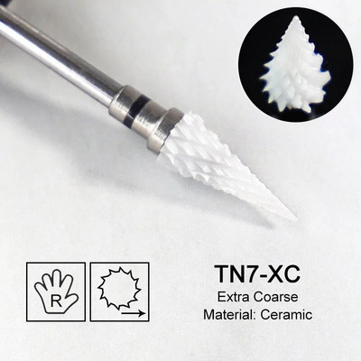 Keraminis frezavimo pjaustytuvas Liepsnos karbido nagų grąžtai rožinės spalvos gelio nuėmiklis Elektriniai grąžtai Poliravimas Nulupimas Nagų dailės įrankiai