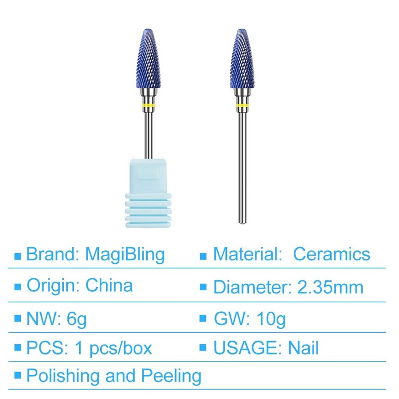 Keraminis frezavimo pjaustytuvas Liepsnos karbido nagų grąžtai rožinės spalvos gelio nuėmiklis Elektriniai grąžtai Poliravimas Nulupimas Nagų dailės įrankiai