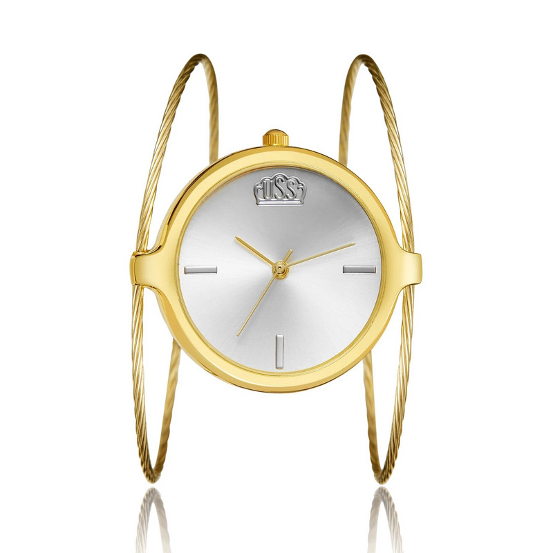 2023-as új, alkalmi divatos egyszerű lány kerek, egyszemélyes acél karkötős kvarc karkötős karóra