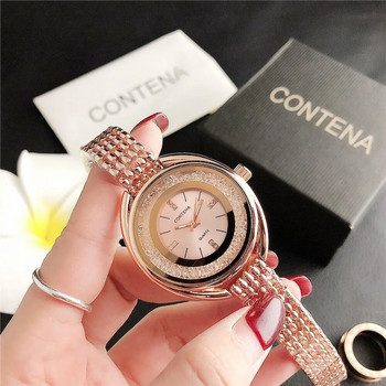 Γυναικεία ρολόγια χαλαζία 2023 Γυναικεία ρολόγια μόδας βραχιόλι Femme Πολυτελή ρολόγια καρπού για γυναίκες Montre Femme Zegarek