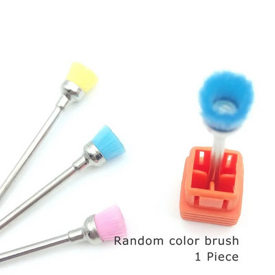 Τρυπάνια νυχιών HYTOOS 1PCS Βούρτσα καθαρισμού χάλκινου σύρματος 3/32'' Περιστροφικά ηλεκτρικά τρυπάνια μανικιούρ Αξεσουάρ Εργαλεία τέχνης νυχιών